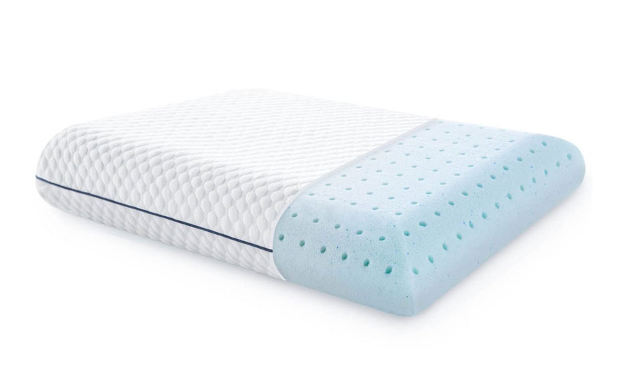 weekend ventilated gel memory foam pillow