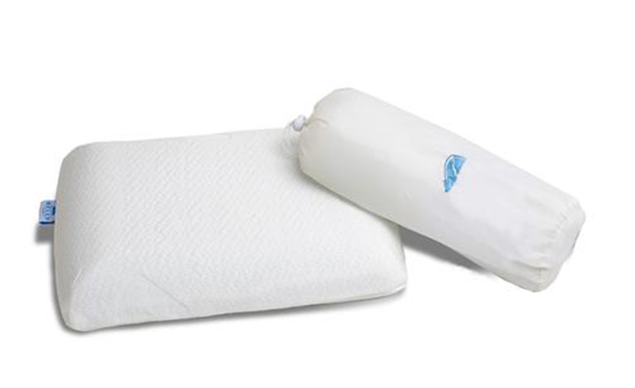 mini belly sleeper memory foam pillow good for sleep apnea