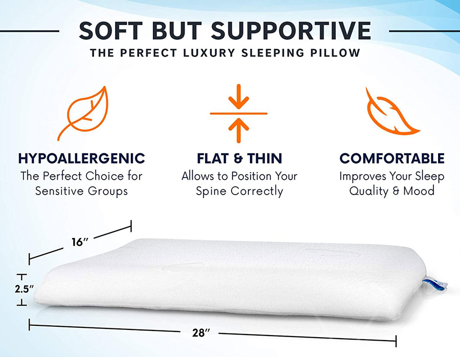 best pillow for stomach sleepers: stomach sleeper pillows
