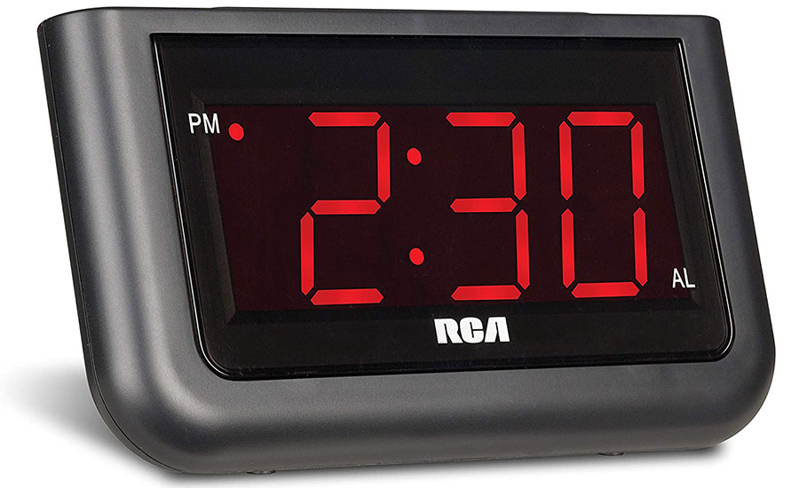 RCA Digital Alarm Clock - Large 1.4
